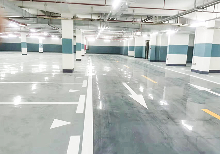 车库环氧地坪漆工程案例(图1)